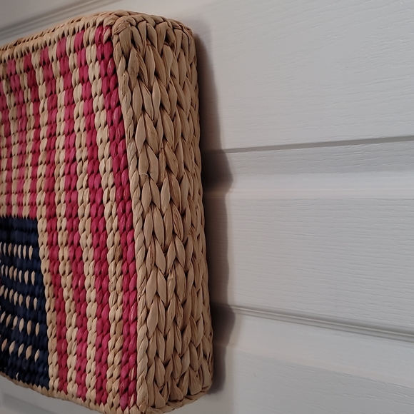 Americana Straw Pocketbook - Picture 10 of 15